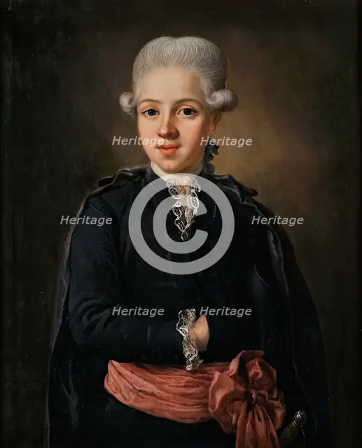 Boy in Swedish costume, 1779. Creator: Ulrika Fredrika Pasch.
