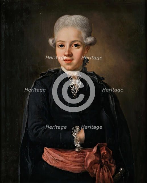Boy in Swedish costume, 1779. Creator: Ulrika Fredrika Pasch.