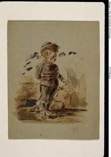 Boy in Soldier's Uniform, n.d. Creator: Dupenvant