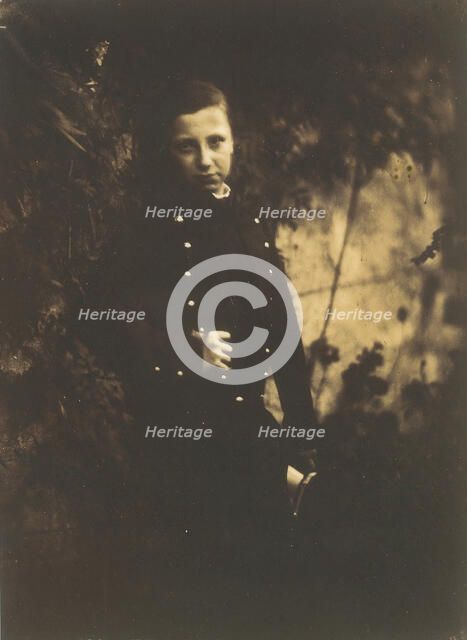 [Boy in Uniform], ca. 1855. Creator: Jean-Baptiste Frénet.