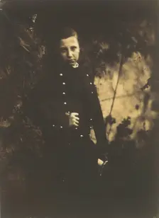 [Boy in Uniform], ca. 1855. Creator: Jean-Baptiste Frénet