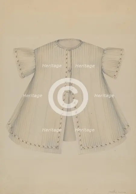 Boy's Coat, c. 1937. Creator: Dorothy Gernon.