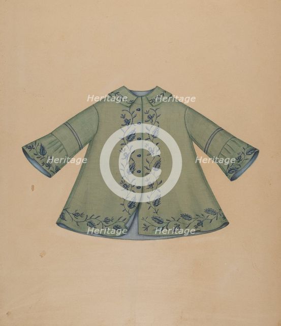 Boy's Coat, c. 1937. Creator: Marie Mitchell.