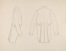 Boy's Cutaway Jacket, c. 1938. Creator: Dorothea Mierisch