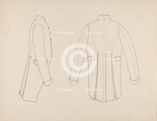 Boy's Cutaway Jacket, c. 1938. Creator: Dorothea Mierisch.