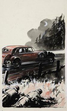 Boy's Adventure Stories: 1 of 28 pieces - Book `A between 1939 and 1946. Creators: Unknown, Central Office of Information