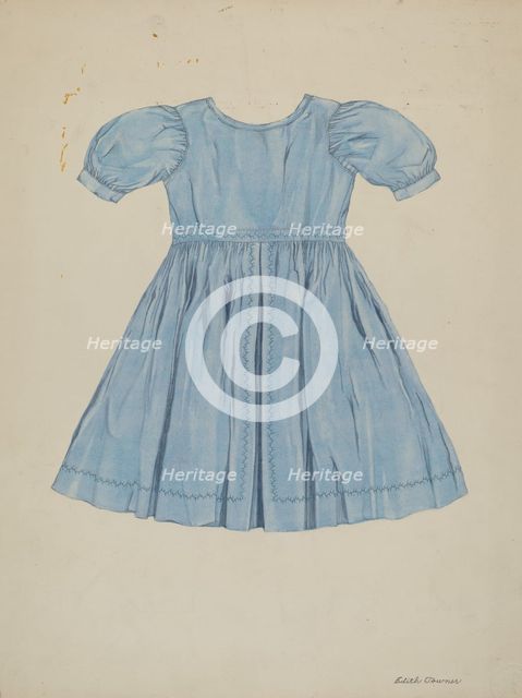Boy's Dress, 1935/1942. Creator: Edith Towner.