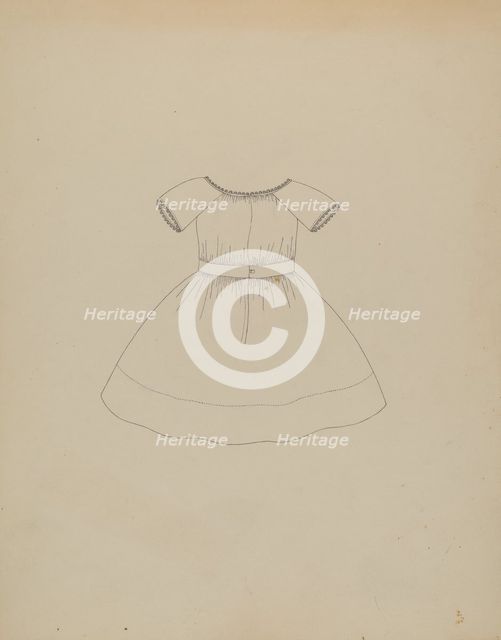 Boy's Dress, 1935/1942. Creator: Mae A. Clarke.