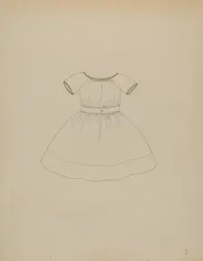 Boy's Dress, 1935/1942. Creator: Mae A. Clarke