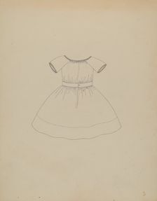 Boy's Dress, 1935/1942. Creator: Mae A. Clarke