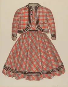 Boy's Dress and Jacket, c. 1940. Creator: Nancy Crimi