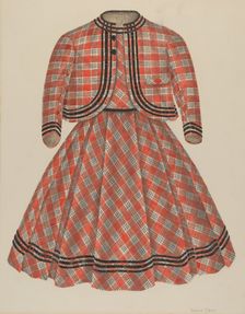 Boy's Dress and Jacket, c. 1940. Creator: Nancy Crimi