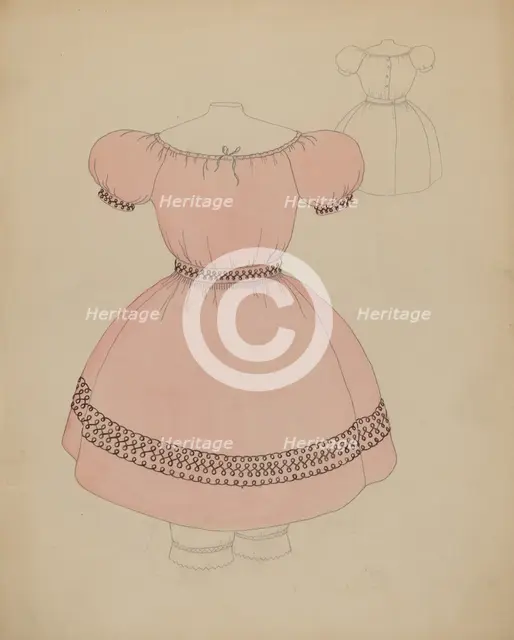 Boy's Dress, c. 1936. Creator: Doris Beer.