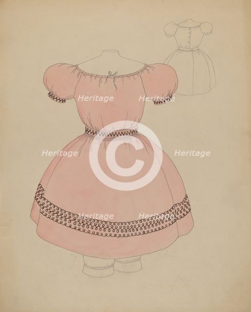 Boy's Dress, c. 1936. Creator: Doris Beer.