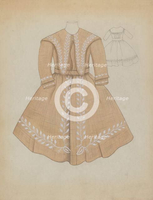Boy's Dress, c. 1936. Creator: Esther Hansen.