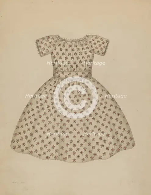 Boy's Dress, c. 1937. Creator: Nancy Crimi.