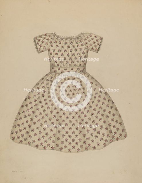 Boy's Dress, c. 1937. Creator: Nancy Crimi.