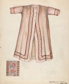 Boy's Dressing Gown, c. 1937. Creator: Edna C. Rex
