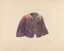 Boy's Eton Jacket, c. 1938. Creator: Francis Law Durand