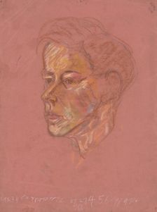 Boy's head, 1925-1935. Creator: Arnold Peter Weisz-Kubincan