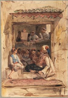 Boy's School, 19th Century. Creator: Emile Aubert Lessoire (French, 1805-1876)