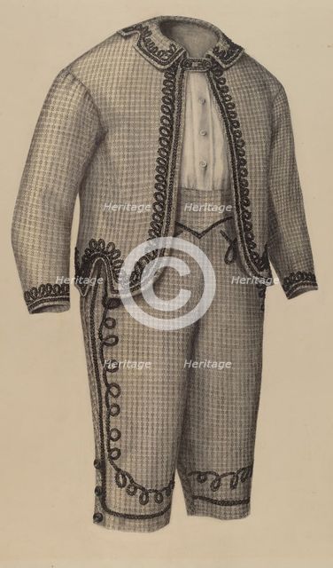 Boy's Suit, 1935/1942. Creator: Julie C Brush.