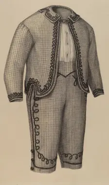 Boy's Suit, 1935/1942. Creator: Julie C Brush