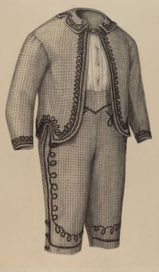 Boy's Suit, 1935/1942. Creator: Julie C Brush