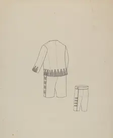 Boy's Suit, 1935/1942. Creator: Nancy Crimi