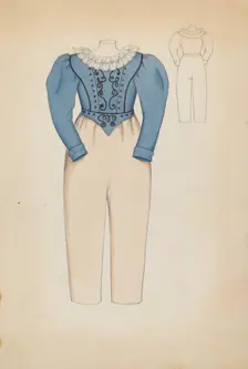 Boy's Suit, c. 1936. Creator: Dorothy Gernon