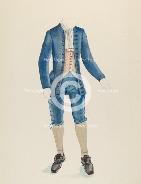 Boy's Suit, c. 1937. Creator: Gwyneth King.