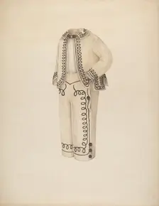 Boy's Suit, c. 1938. Creator: Marjorie McIntyre