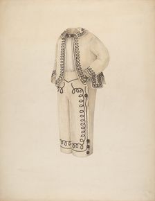 Boy's Suit, c. 1938. Creator: Marjorie McIntyre