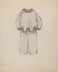 Boy's Suit, c. 1938. Creator: Marjorie McIntyre