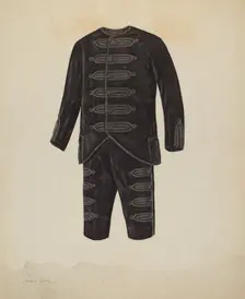 Boy's Suit, c. 1938. Creator: Nancy Crimi