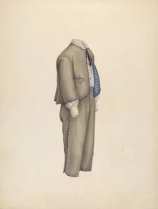 Boy's Suit, c. 1939. Creator: Henry De Wolfe