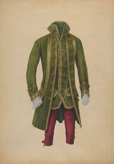 Boy's Suit, c. 1939. Creator: Henry De Wolfe