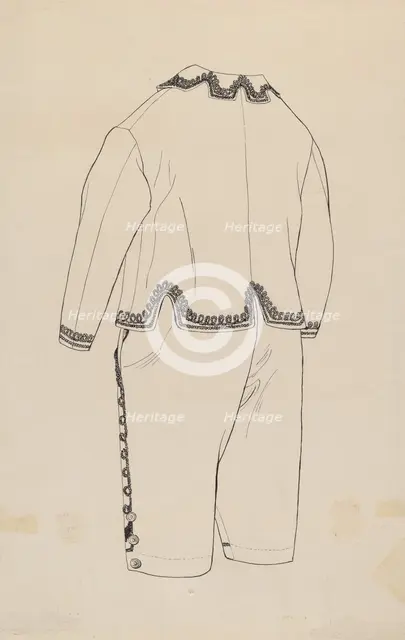 Boy's Suit, c. 1939. Creator: Julie C Brush.