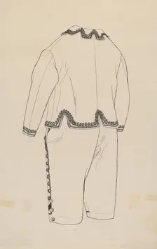Boy's Suit, c. 1939. Creator: Julie C Brush