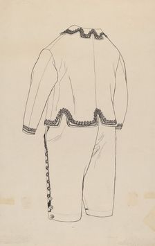 Boy's Suit, c. 1939. Creator: Julie C Brush