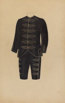Boy's Suit, c. 1940. Creator: Nancy Crimi