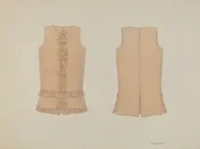 Boy's Waistcoat, c. 1936. Creator: Syrena Swanson