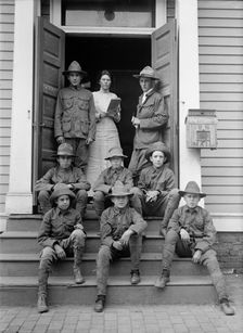 Boy Scouts, 1913. Creator: Harris & Ewing