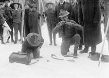 Boy Scouts - Visit of Sir Robert Baden-Powell To D.C. Demonstration, 1911. Creator: Harris & Ewing