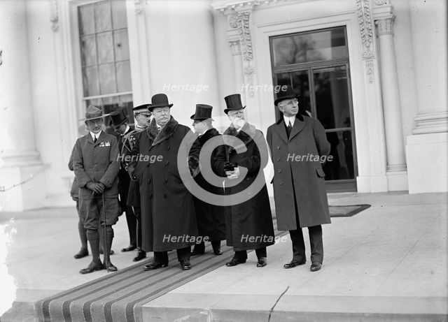 Boy Scouts - Visit of Sir Robert Baden-Powell To DC, 1911. Creator: Harris & Ewing.
