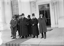 Boy Scouts - Visit of Sir Robert Baden-Powell To DC, 1911. Creator: Harris & Ewing