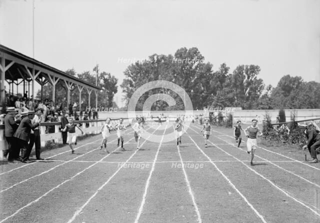 Boy Scouts - Field Sports, 1914. Creator: Harris & Ewing.