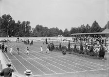 Boy Scouts - Field Sports, 1914. Creator: Harris & Ewing