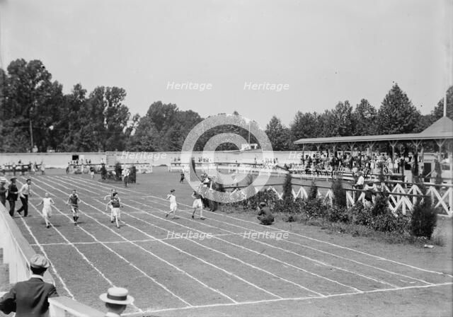 Boy Scouts - Field Sports, 1914. Creator: Harris & Ewing.