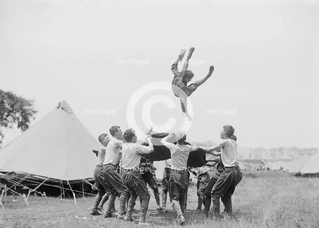 Boy Scouts - Gettysburg, 1913. Creator: Bain News Service.